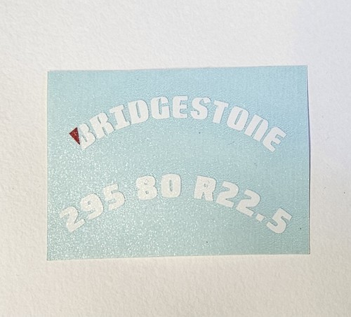 Scale tyre decals - 1:14,