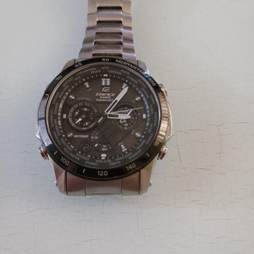 Casio edifice radio controlled - edifice, radio-controlled