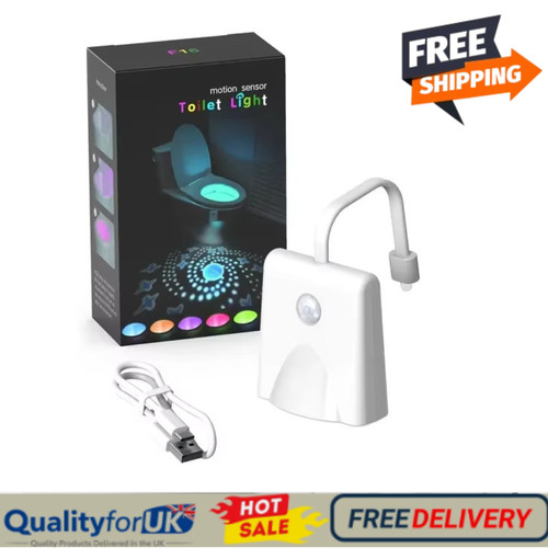 Rechargeable toilet bowl night - rechargeable,