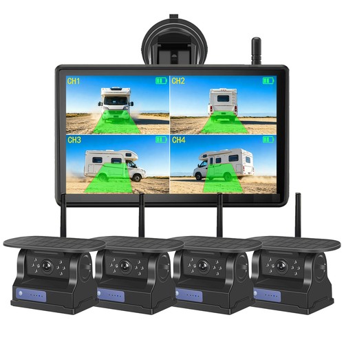 Magnetic solar wireless - magnetic, 4x
