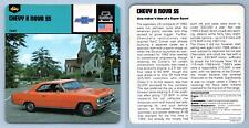 Chevy II Nova SS - 1967 GT & Production Edito Service #34-11 Auto Rally Card