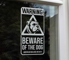 WARNING Beware of the Dog