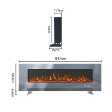 50-70" Electric Fire Heater