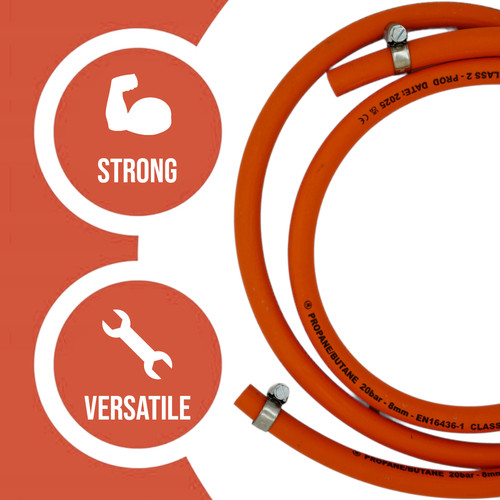 Propane butane lpg gas - 5m,