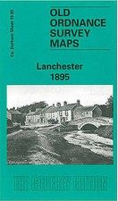 MAP OF Lanchester 1895: Durham