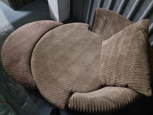 Large swivel brown - large, corduroy