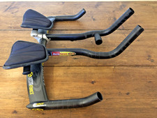 Easton Delta Force Carbon Time Trial Bars, Aero Force Extensions, VGC