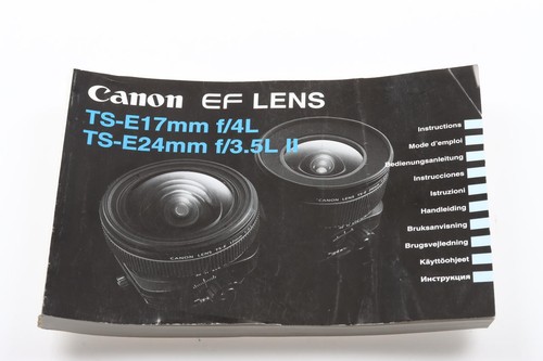 Canon 17mm and ts e24mm - ts-e,