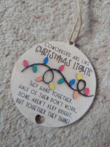Wooden christmas tree hanging - christmas,
