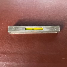 vintage Rabone No.1394 engineer's cast iron level.  15cm. long