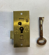 Vintage Brass 2 Lever Cabinet