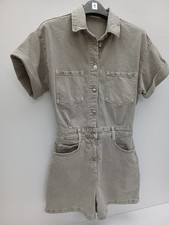 Zara Denim Button Front