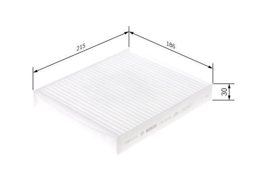 Bosch cabin filter for toyota - bosch,