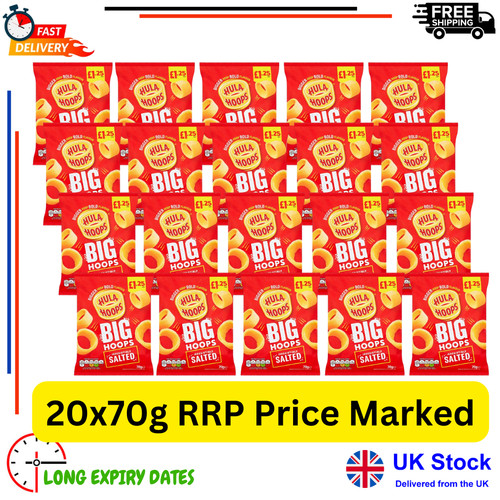20x70g hula hoops big - big,