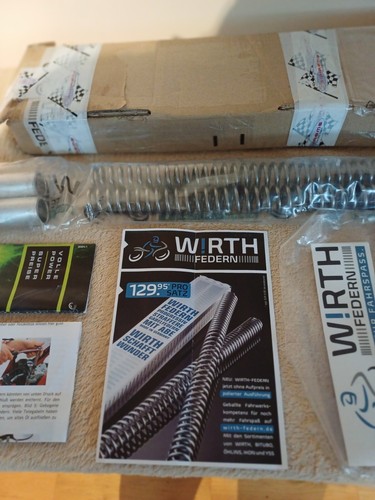 Wirth progressive fork springs - fork,