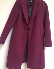 Purple Coat  Jacket Size 8