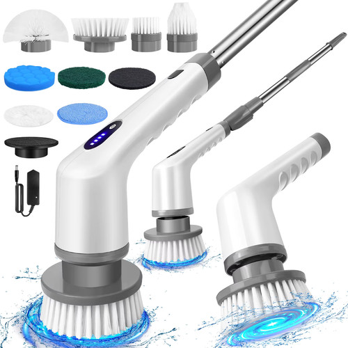 Cordless electric scrubber - cordless,