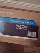 harry hall riding boots size 7 in black worn once 