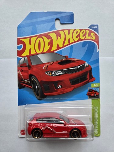 Hot wheels long card - long, subaru