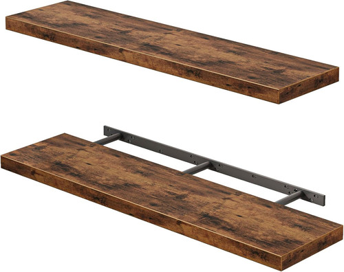 Wood floating shelves - wood,