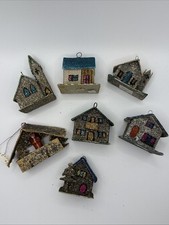 Vintage Set of 7 Mini Putz