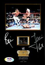 WWE RIC FLAIR HAND SIGNED
