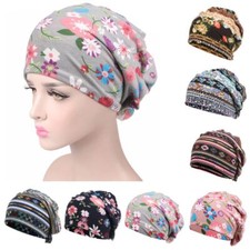 Caps Beanies Winter Warm Chemo Hat Head Wrap Muslim Hijabs Women Turban Hat