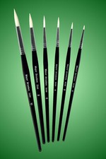 Fine White Synthetic Sable