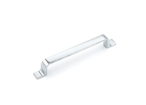 Chrome kitchen door handle - kitchen,