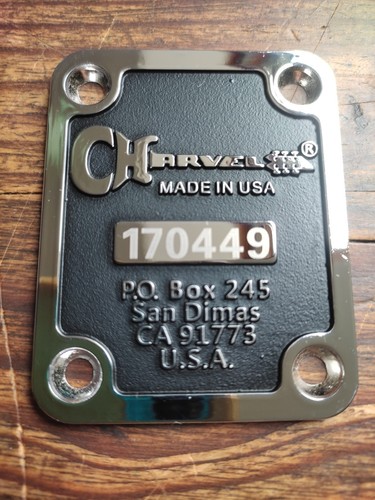 Charvel neck plate - charvel,
