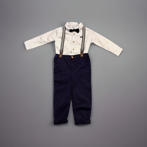 Little gents blue - gents, button