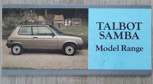 Talbot samba range brochure - samba,