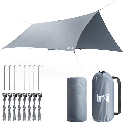 Trail camping tarp - camping,