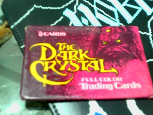 Rare the dark crystal wax - dark,
