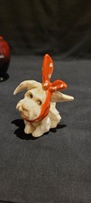 Goebel Terrier Dog with toothache figurine KT 55 Vintage before 1937 very good.