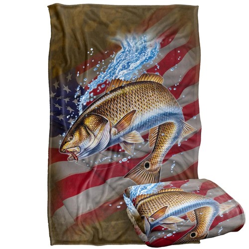 Licensing patriotic redfish - jq,