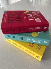 Ruth Jones 3 Paperback Books -