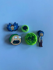 Rick and Morty Shoe Charms For