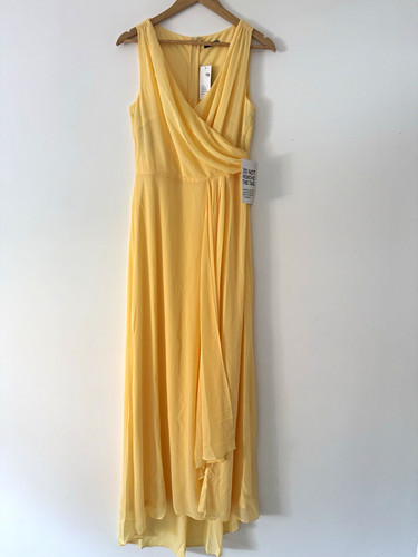 Tfnc london yellow chiffon - yellow,