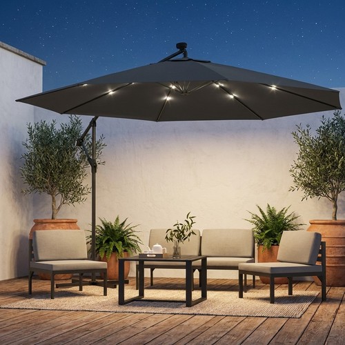 Cantilever garden parasol - cantilever,