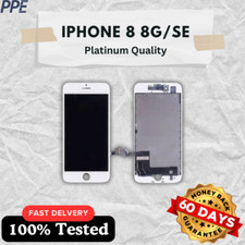 For Apple iPhone 8 / SE2 / SE3 Complete LCD & Digitizer INCELL Quality White UK