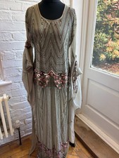 Vintage 1970s Beaded Maxi