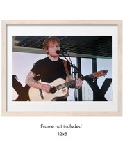 Ed Sheeran Hand Signed Photo