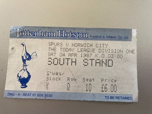 Ticket tottenham hotspur spurs - tottenham,