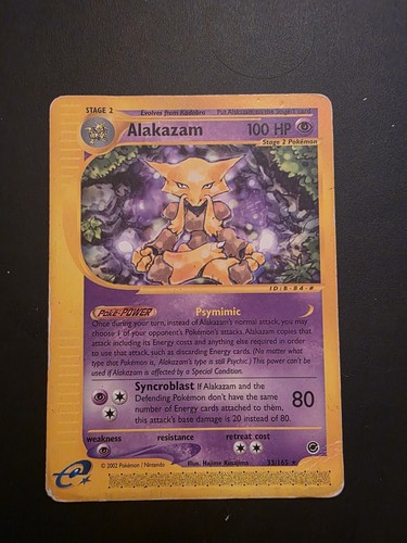 Pokémon alakazam tcg - alakazam,