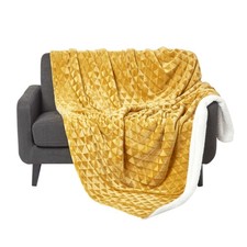 Velvet throw over sofa - throw,