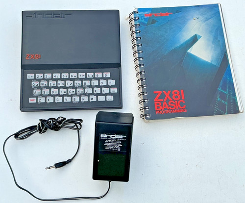 1981 sinclair zx81 personal - zx81,