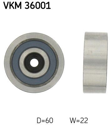 Ribbed belt deflection guide - v-ribbed, deflection/guide