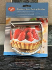 Tala Stainless Steel Pastry Blender, Five Bladed Dough Pastry Blending Tool NEW