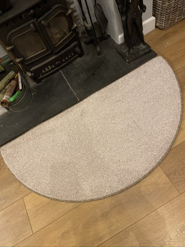Half moon fireside rug - half, moon,